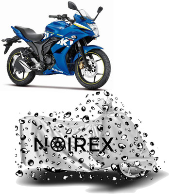 NOIREX Two Wheeler Cover for Suzuki(Gixxer SF, Silver)