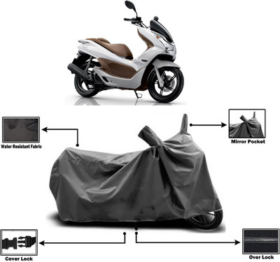 Amexride Two Wheeler Cover for Honda(PCX 125, Grey)