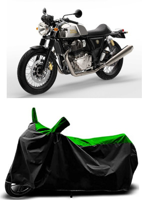 VESMEI Two Wheeler Cover for Royal Enfield(Continental GT 650, Green)