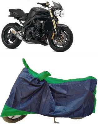 DIGGU Two Wheeler Cover for Triumph(Speed Triple ABS, Blue, Green)