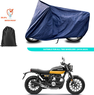 GOSHIV-car and bike accessories Waterproof Two Wheeler Cover for Honda(CB350RS, Blue)