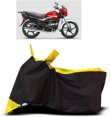 VESMEI Two Wheeler Cover for Hero(HF Dawn, Yellow)