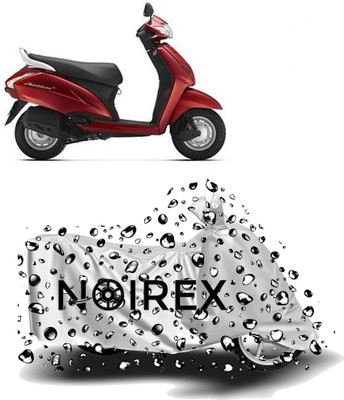 NOIREX Two Wheeler Cover for Honda(Activa 4G, Silver)