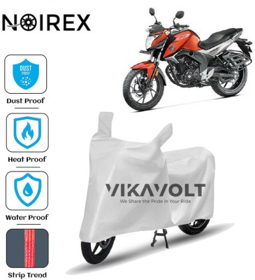 NOIREX Waterproof Two Wheeler Cover for Honda(CB Hornet 160R, Silver)