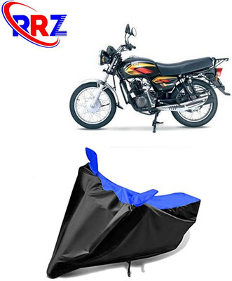 RRZ Waterproof Two Wheeler Cover for TVS(Max, Black, Blue)
