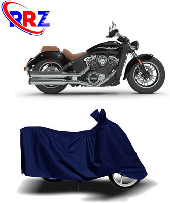 RRZ Two Wheeler Cover for Indian(Scout, Blue)