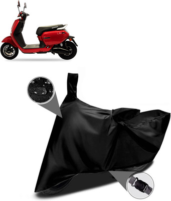 CODOKI Waterproof Two Wheeler Cover for Okinawa(Lite, Black)