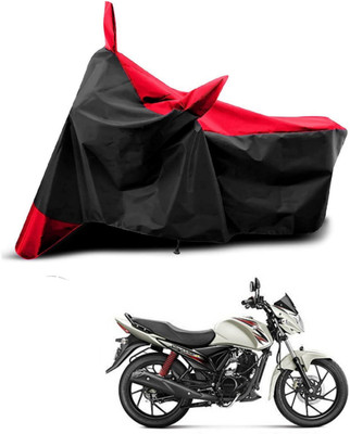 DeepShakshi AUTOMOTIVE Two Wheeler Cover for Suzuki(Sling Shot Plus, Red, Black)