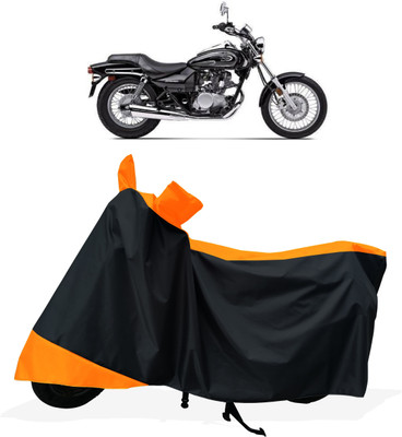 Tricway Two Wheeler Cover for Bajaj(Eliminator, Orange)