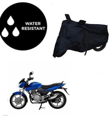 MMSSTAR Waterproof Two Wheeler Cover for Bajaj(DTS-i, Black)
