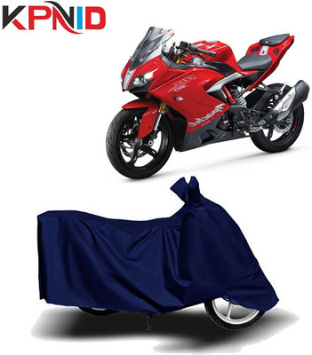 KPIND Waterproof Two Wheeler Cover for TVS(Apache RR 310, Blue)