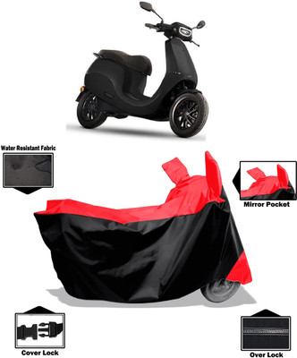 Amexride Two Wheeler Cover for Ola(Electric Scooter, Red)