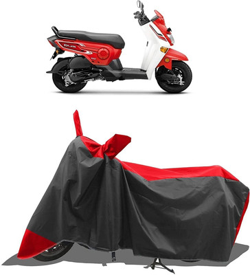 DeepShakshi AUTOMOTIVE Two Wheeler Cover for Honda(Cliq, Red, Black)