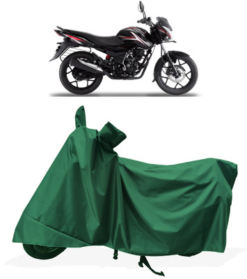 Tricway Two Wheeler Cover for Bajaj(Discover 150 s, Green)