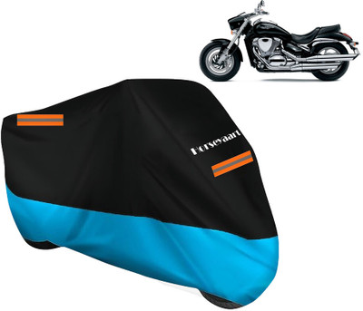 Horseyaart Waterproof Two Wheeler Cover for Suzuki(Intruder M800, Blue)