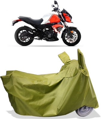 Amexride Two Wheeler Cover for Mahindra(Mojo, Maroon)