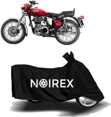 NOIREX Two Wheeler Cover for Royal Enfield(Bullet 350, Black)