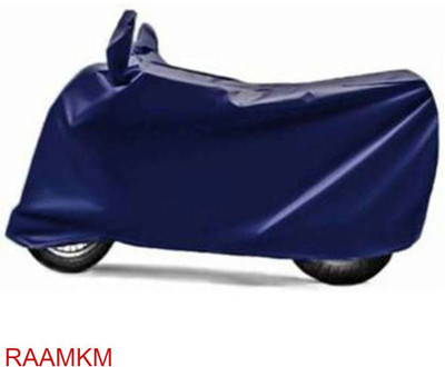 RAAMKM Waterproof Two Wheeler Cover for Hero, Honda, Bajaj, Ather, TVS, Yamaha(Blue)