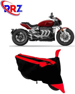 RRZ Waterproof Two Wheeler Cover for Triumph(Rocket III, Black, Red)