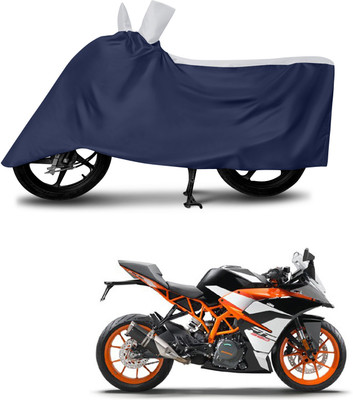 DeepShakshi AUTOMOTIVE Waterproof Two Wheeler Cover for KTM(RC 390, Blue)