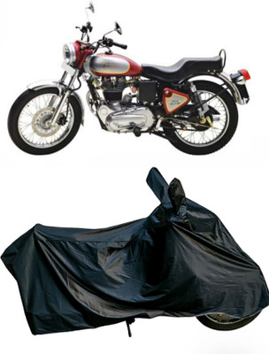 APNEK Waterproof Two Wheeler Cover for Royal Enfield(Electra 5S, Black)