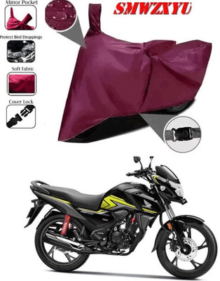 SK AUTO Waterproof Two Wheeler Cover for Honda(SP125, Maroon)