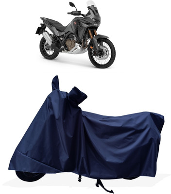 Tricway Waterproof Two Wheeler Cover for Honda(CRF1000L Africa Twin BS6, Blue)