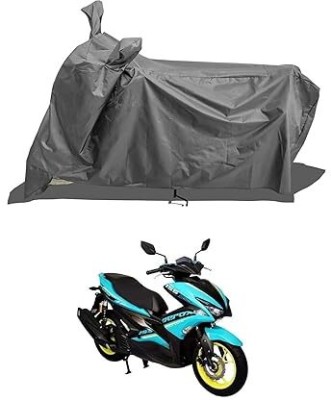 B R Enterprisez Waterproof Two Wheeler Cover for Yamaha(Aerox 155 Maxi, Grey)