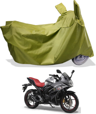 Amexride Two Wheeler Cover for Suzuki(Gixxer Special Edition BS6, Maroon)