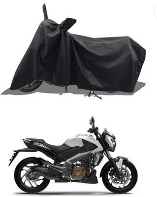 Tritika Waterproof Two Wheeler Cover for Bajaj(Dominar, Black)