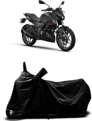 MMSSTAR Waterproof Two Wheeler Cover for Bajaj(Pulsar AS 150, Black)