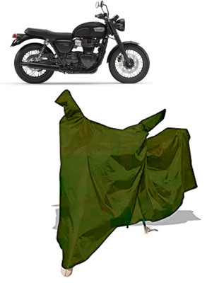 Amexride Two Wheeler Cover for Triumph(Bonneville T100, Maroon)