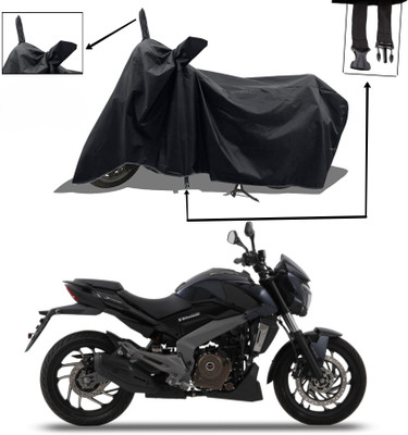 DeepShakshi AUTOMOTIVE Two Wheeler Cover for Bajaj(Dominar 250, Black)