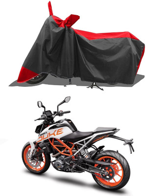 SPECTUS Two Wheeler Cover for KTM(Duke 390 ABS, Red)