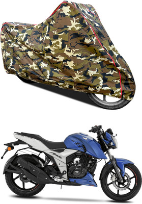 PAGORA Waterproof Two Wheeler Cover for TVS(Apache RTR 160 4V, Yellow)