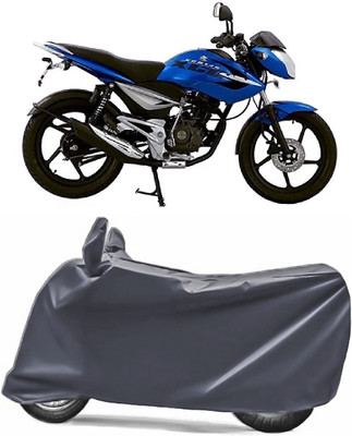 V VINTON Two Wheeler Cover for Bajaj(XCD 125cc, Grey)