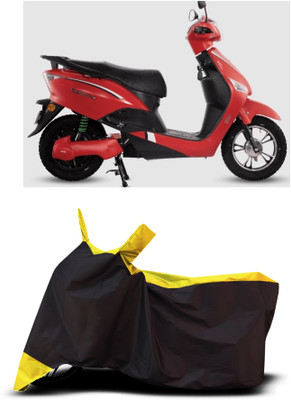 VESMEI Two Wheeler Cover for Hero(Electric, Yellow)