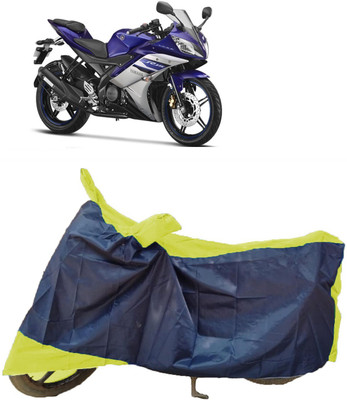 AutoFave Two Wheeler Cover for Yamaha(YZF-R15 V2, Multicolor)