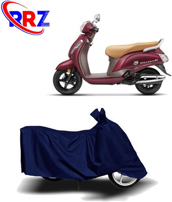 RRZ Two Wheeler Cover for Suzuki(New Access 125, Blue)