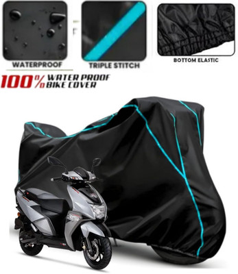 pocket bazar Waterproof Two Wheeler Cover for TVS(NTORQ, Black)