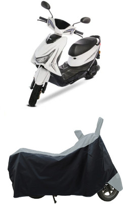Coxtor Waterproof Two Wheeler Cover for Ampere(Reo Elite BS6, Grey)