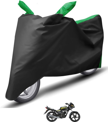 Caronix Waterproof Two Wheeler Cover for TVS(Star City, Green)