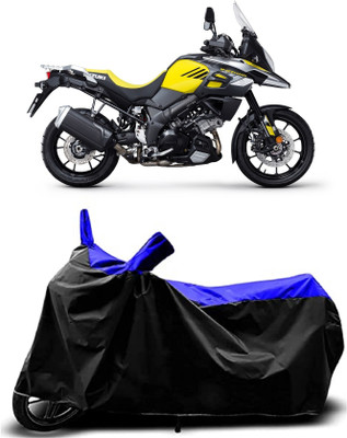 VESMEI Two Wheeler Cover for Suzuki(V Strom 1000, Blue)
