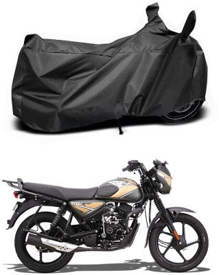 DeepShakshi AUTOMOTIVE Two Wheeler Cover for Bajaj(CT110, Black)
