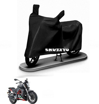 smwzxyu Waterproof Two Wheeler Cover for Benelli(TNT 25, Black)