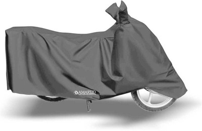 MWBB Waterproof Two Wheeler Cover for Vespa(Notte BS6, Grey)