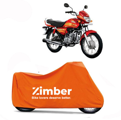 THE REAL ARV Two Wheeler Cover for Honda(CD deluxe, Orange)