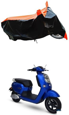 VESMEI Two Wheeler Cover for Okinawa(Lite, Orange)