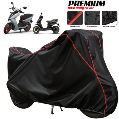 xodi Two Wheeler Cover for Ather(450 X, Black, Red, Multicolor)