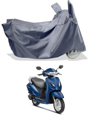 Amexride Two Wheeler Cover for Honda(Activa 6G, Grey)